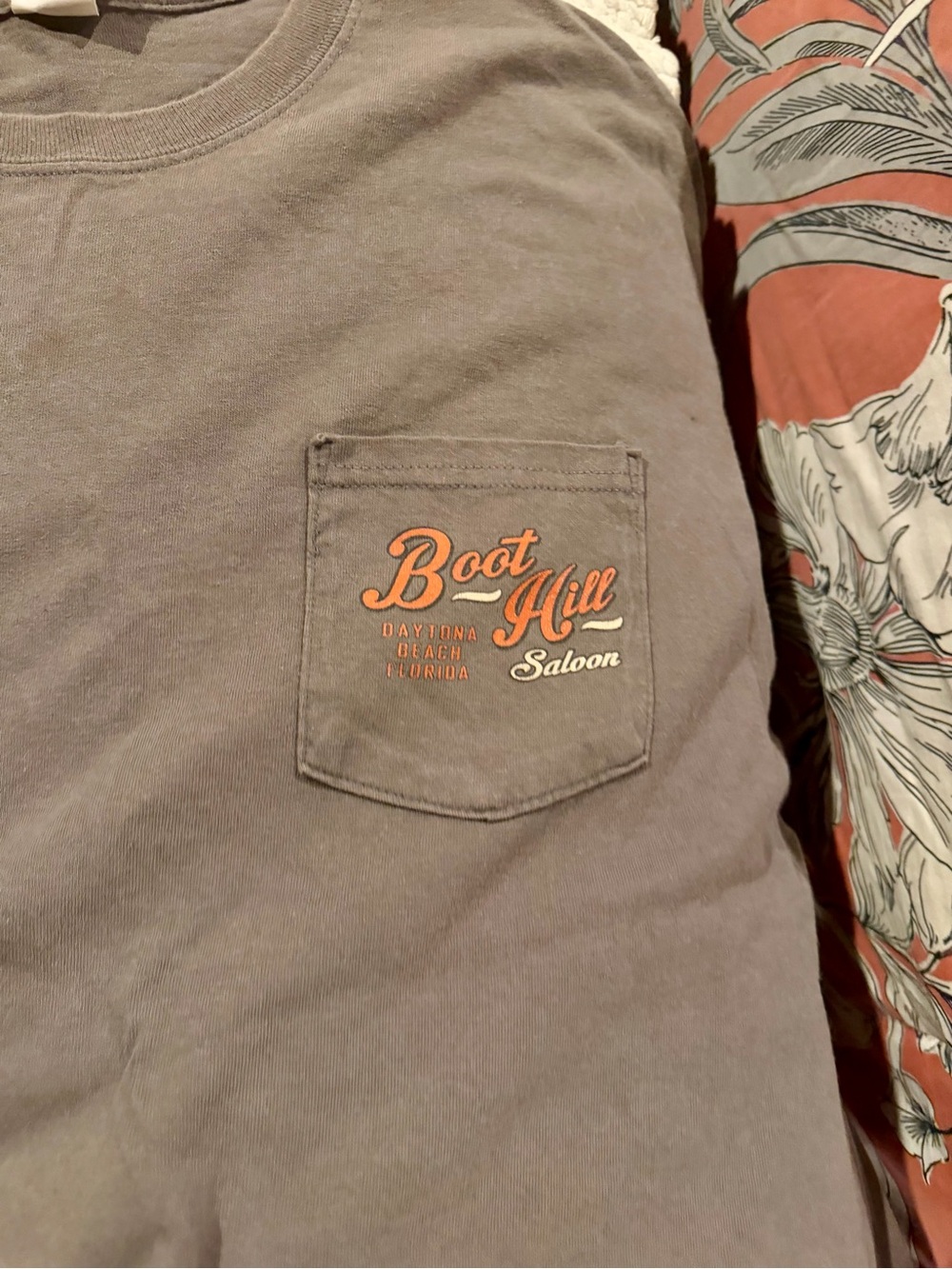 Men's Boot Hill Pocket T-Shirt - Gray